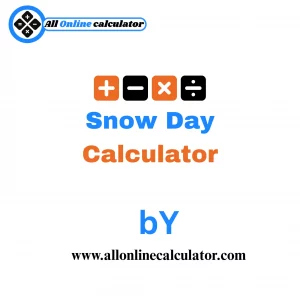 Snow Day Calculator tool predicting chances of school closure based on snow and weather forecast